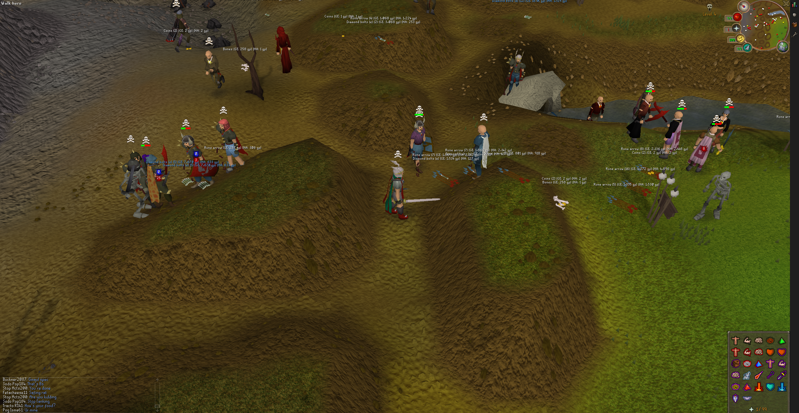 Runescape servers list