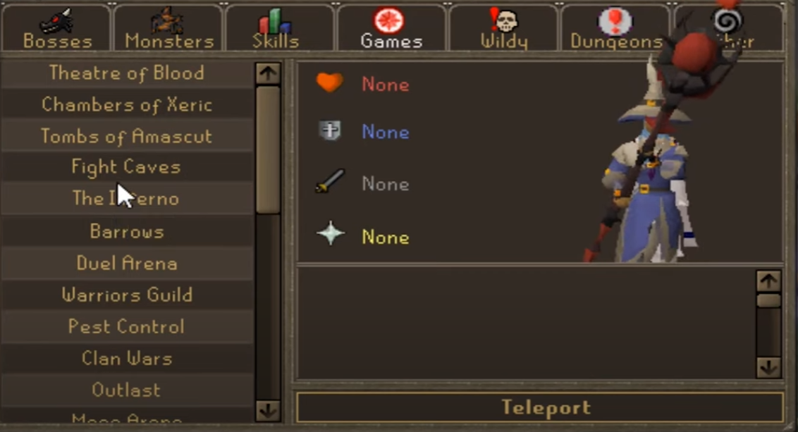 Runescape private server Mobile